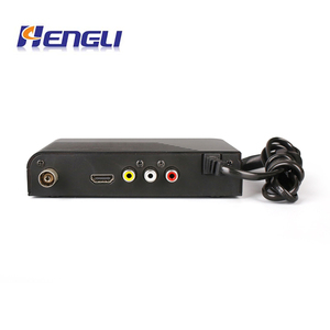 Receptor y decodificador de TV digital DVB-T2, convertidor de frecuencia de TV analógica, DVB-T2 decodificador STB, OEM, Hengli, DVB-T2