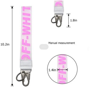 Wsnbwye Quà Tặng Anime tự làm người hâm mộ llaveros sanitize chủ Keychain seadoo Dây Đeo Dây đeo cổ tay Móc chìa khóa - Product Image 3