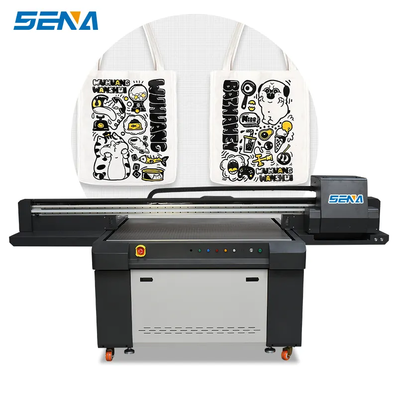 Wholesale Price CMYK Colour 1390 UV Inkjet Printer for Glass Wood Metal PVC Acrylic Industry UV Flatbed Printing Machine
