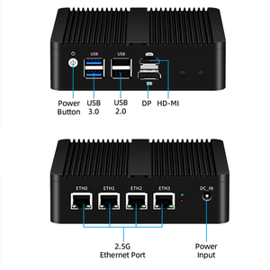 12V Mini PC Intel N100 DDR5 RAM 2.5G RJ45 I225V NIC Ethernet <strong>Network</strong> Server <strong>Computer</strong> Fanless Firewall Pfsense Soft Router - Product Image 6