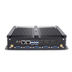 HYSTOUPCインダストリアルミニPC Intel Core I7 8550U Fanless DDR4デスクトップコンピュータ最大64GB内蔵メモリミニコンピュータ - Product Image 1