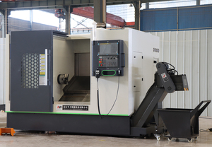Tornio Cnc alimentazione automatica Hobby grande foro siemens 808d tornio TK56 - Product Image 5