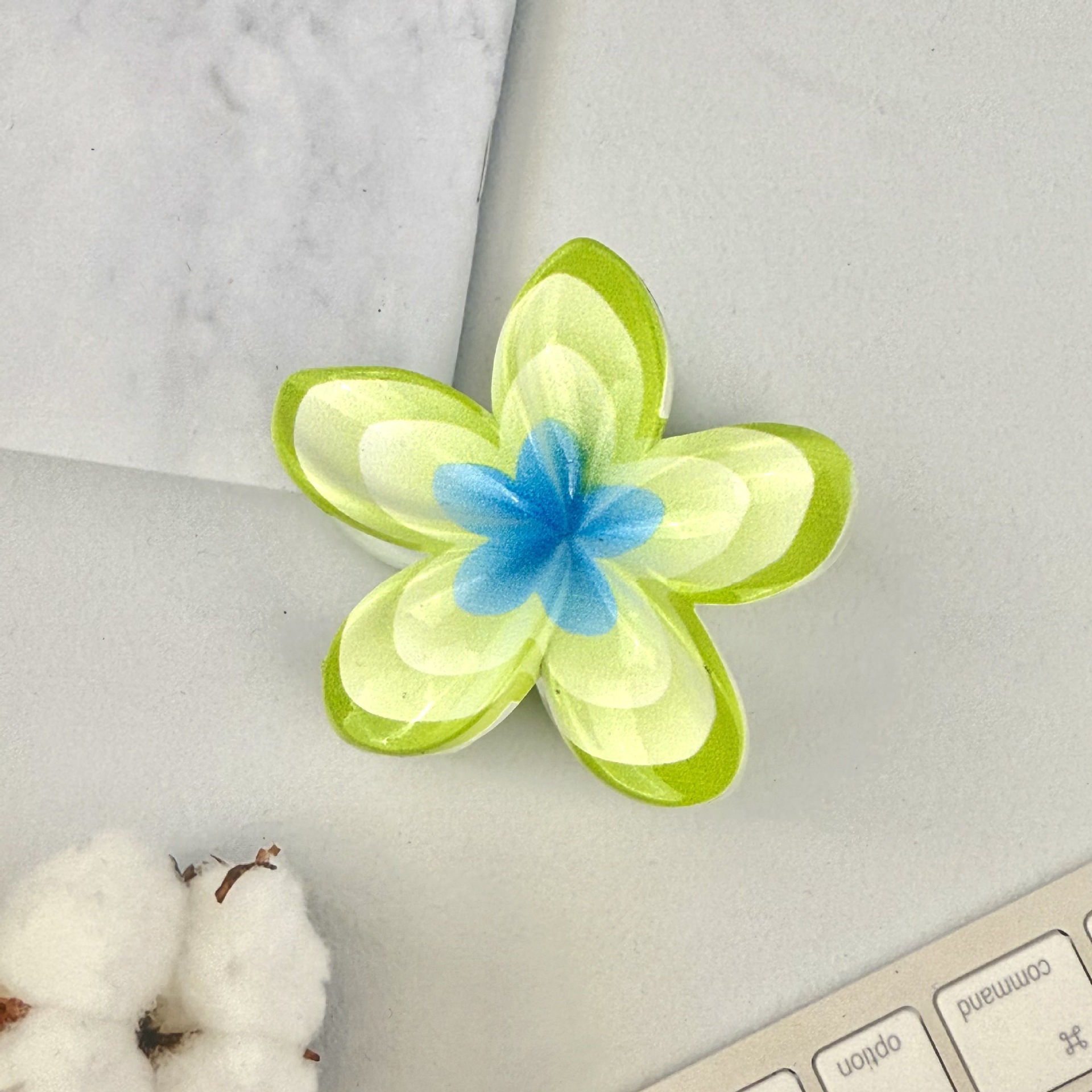 Verde fluorescente