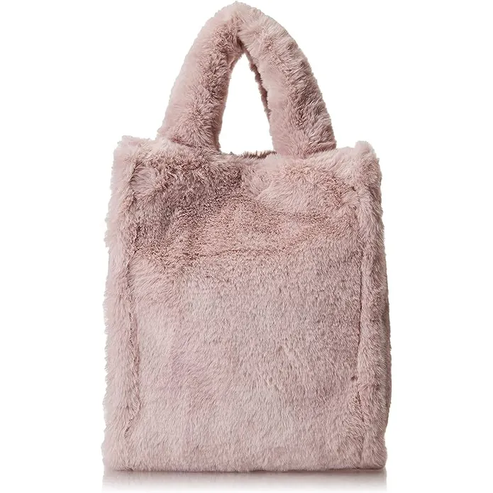 Bolsa acolchoada Sherpa feminina de couro tamanho pequeno personalizada na moda