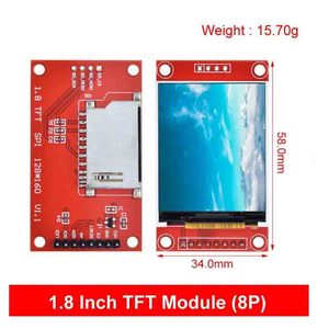 Modulo LCD da 1.8 pollici TFT modulo Display LCD SPI porta seriale 51 driver 4 I/O driver TFT