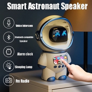 Smart BT Stereo Astronaut <strong>DODO</strong> Bluetooth Smart AI Interactive Audio Clock Alarm Clock Speaker Creative <strong>Gift</strong> - Product Image 5