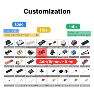 Anpassen Ihres eigenen R3/Mega2560-Boards und des DIY-Starter-Kits für R3-und Mega2560-und Nano-OEM-Service für Arduino