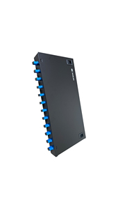 Panel de conexión de fibra compacto 4 o 8 o 12 puertos Mini ODF Desktop admite conectores SC/FC Simplex para Terminación de fibra óptica - Product Image 5