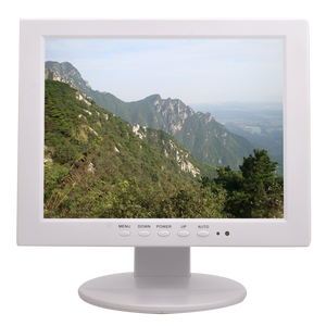 Blanco 10 pulgadas HDMIed LCD Monitor cuadrado 10,4 pulgadas LED Monitor VGA con HD-MI de entrada - Product Image 1
