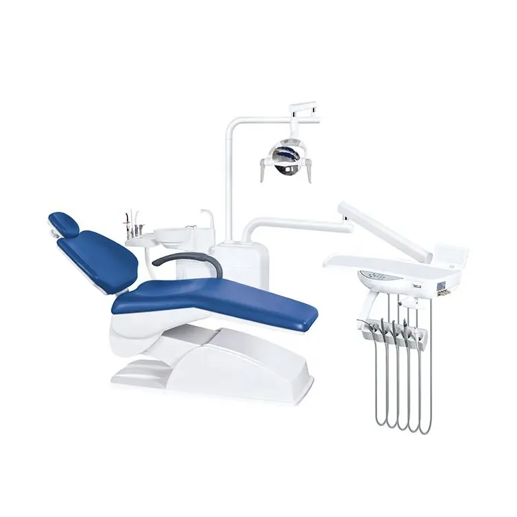 Cadeira odontológica automática com coluna elevatória ergonômica médica A1000 com novo design de fábrica