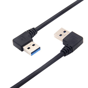 <strong>USB</strong> <strong>3</strong>.<strong>0</strong> <strong>Type</strong> a Male 90 Degree Left Angle to <strong>USB</strong> a <strong>Type</strong> Right Extension Cable