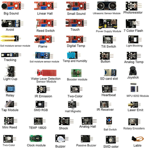 37 kinds of <strong>sensor</strong> <strong>kits</strong> 45 kinds of <strong>sensor</strong> modules 45 kinds of robot <strong>kits</strong> smart cars