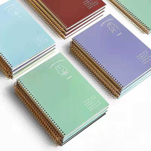 School Supply Aesthetics <strong>Design</strong> <strong>Notebook</strong> Cheap Cut Solid Color Edge Spiral <strong>Notebook</strong> - Product Image 1
