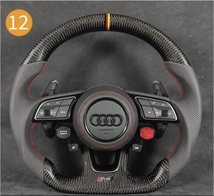 Araba modifiye özel stil R8 LED direksiyon montaj 2 tuşları için Audi R8 A4 A5 A6 A7 Q3 Q5 <span class=keywords><strong>S3</strong></span> S4 S5 S6 S7