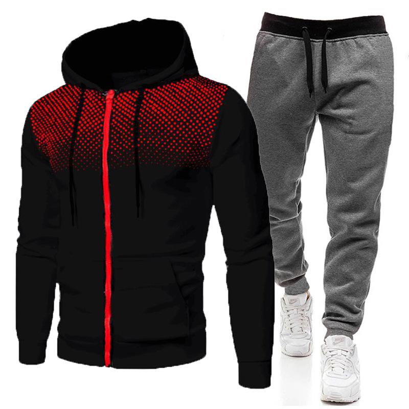 Black dark gray Pants