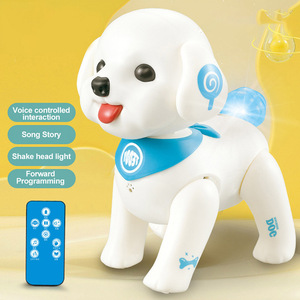 ロボット犬用おもちゃ,ロボットロボットロボットロボットおもちゃ,素敵な教育音声制御プログラミング電子プラスチックスタントおもちゃ - Product Image 3