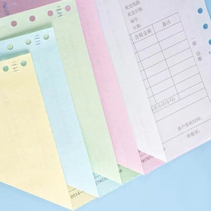 Venda quente Personalizado Impermeável Cópia Carbonless Livro A4, Vários Tamanhos Em Branco Carbonless Cópia Papel Laboratório Notebook