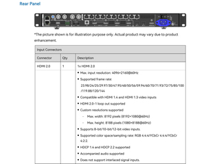 IN magazzino VX1000 Pro Novastar processore Video 10 porte Ethernet <span class=keywords><strong>Controller</strong></span> dello schermo a LED