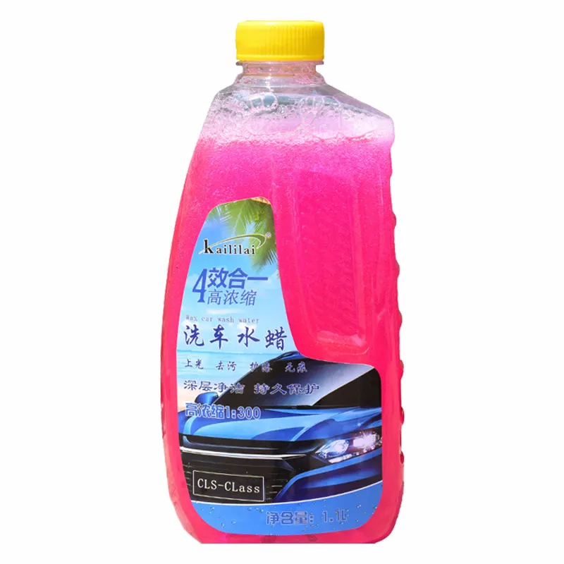 1:300 limpador de sabão shampoo para lavagem de carro, lavagem de carro de espuma alta, detalhamento, limpeza e fórmula de cera