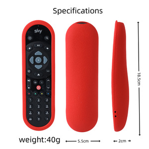 Gökyüzü cam için yüksek kalite uzaktan kumanda kılıfı/gökyüzü akışı TV uzaktan silikon kutu örtüsü - Product Image 2