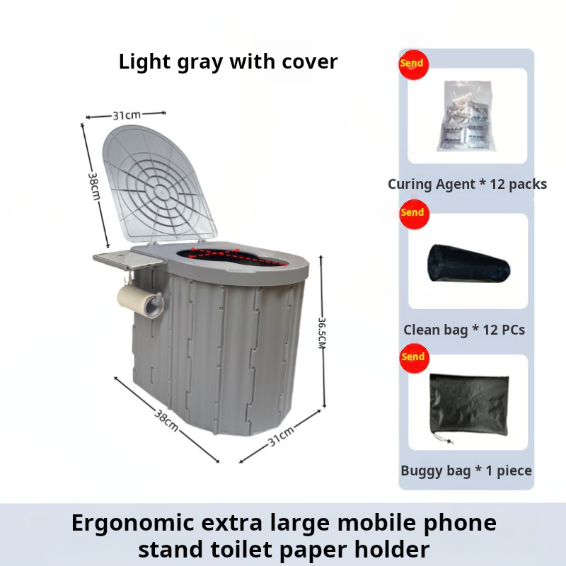Gris rehaussé (12 sacs poubelles + 12 agents de durcissement)