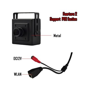 2,0 megapíxeles Cámara inteligente WiFi mini cámara Cámara
