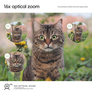 ポータブルデジタルカメラCMOSセンサーCCD自撮り装置付きTFカードクロスボーダー写真付き16Xズーム48MP - Product Image 6