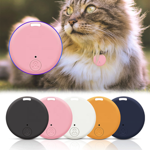 猫狗全球定位系统跟踪器防丢失装置圆形防丢失装置宠物儿童包钱包跟踪智能查找器定位器 - Product Image 1