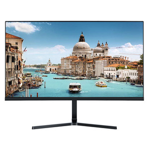 Display da 23.8 pollici per Computer da ufficio schermo 23.8 24 pollici Flat Frame FHD IPS Display Monitor per Computer con altoparlante VGA HDMIe - Product Image 1