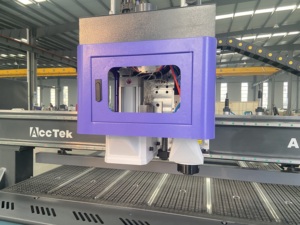 Beste Qualität ATC Cnc Holz fräser Holztür maschine mit automatischem Lade-Entlade system für die Holz bearbeitung - Product Image 6