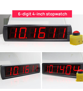 Popolare pulsante di controllo digitale conto alla rovescia programmabile tempo numero di visualizzazione LED 10s sfida Timer - Product Image 5