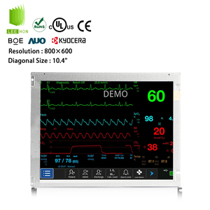 AUO หน้าจอ LCD ขนาด800*480 TFT 20 Pins จอ ECG LCD ขนาด10.4นิ้ว - Product Image 1