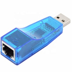 USB <strong>2</strong>.0 To <strong>LAN</strong> RJ45 Ethernet 10Mbps 100Mbps Network Card Converter Adapter For Laptop