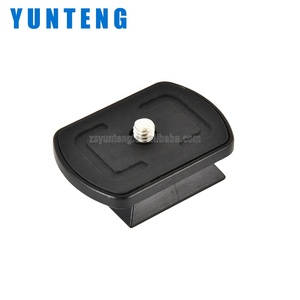 YUNTENGユニバーサル1/4クイックリリースプレートクランプカメラ取り付けアダプターパーツ三脚ヘッド交換用ベースプレートアタッチメント、1PC - Product Image 4