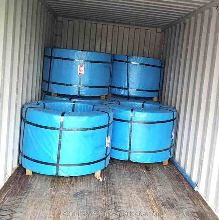 Use Threading Making Machine to Produced Galvanized Strand Round Steel Wire Rope
