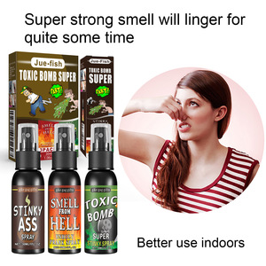 Jue-balık bütün kişi oyuncak parodi Stinky Fart sprey Poop cehennem bomba kokusu parti yenilikler eğlence