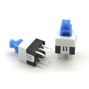 Blocco interruttore a pulsante on/off dpdt 6 pin dip 0.5a 30v dc 8.5x8.5mm - Product Image 1