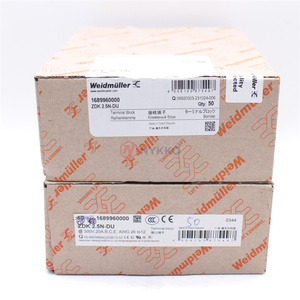 Original New Weidmüller CONN TERM BLK FEED DURCH 12-26AWG 1689960000 - Product Image 6