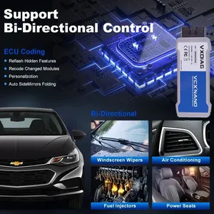 WIFI VXDIAG VCX NANO NX600 per GM J2534 programmazione ECU codifica Test attivo OBD2 diagnostica per opel tutti i sistemi con servizio 30 + - Product Image 5