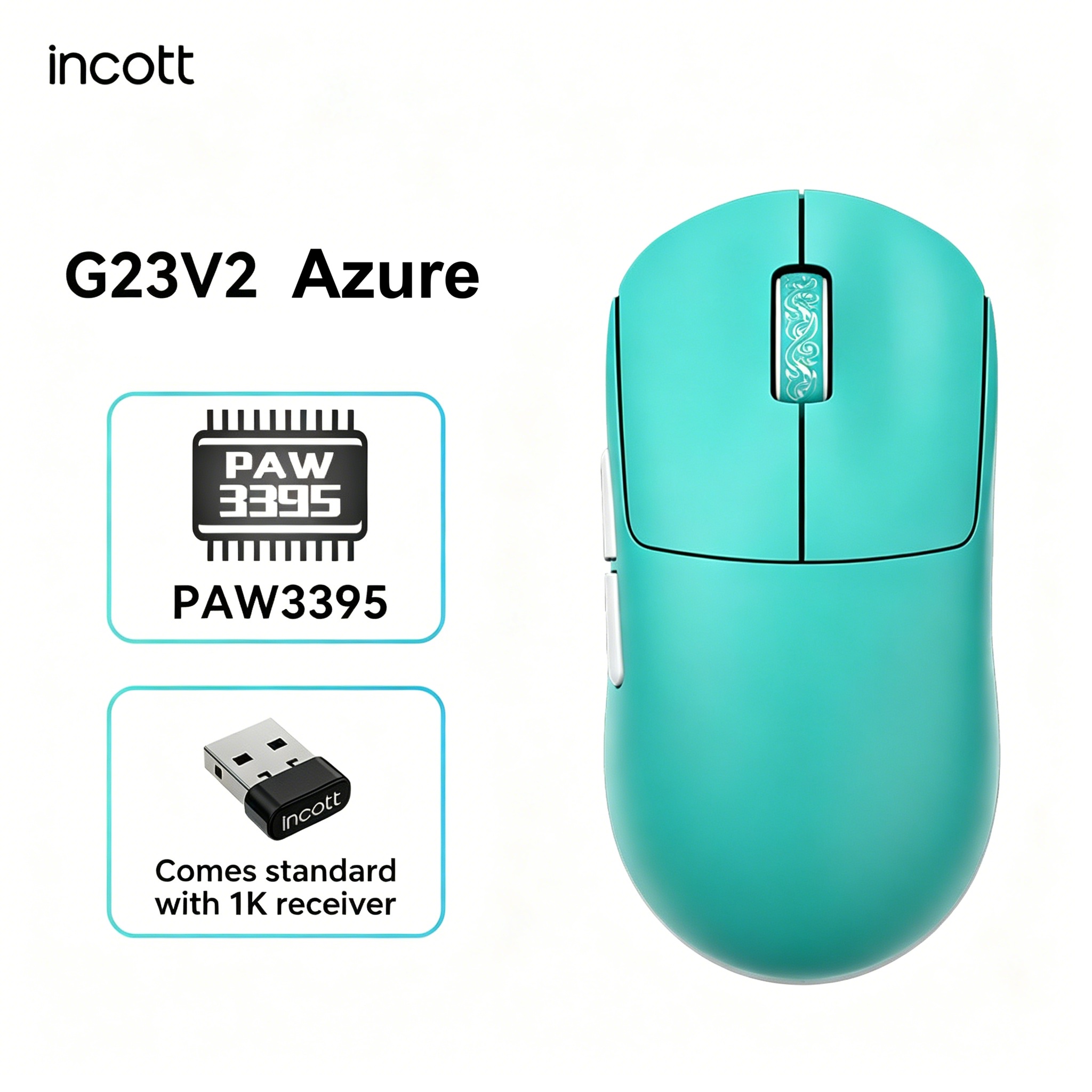 G23V2 Azure Standard avec récepteur 1K