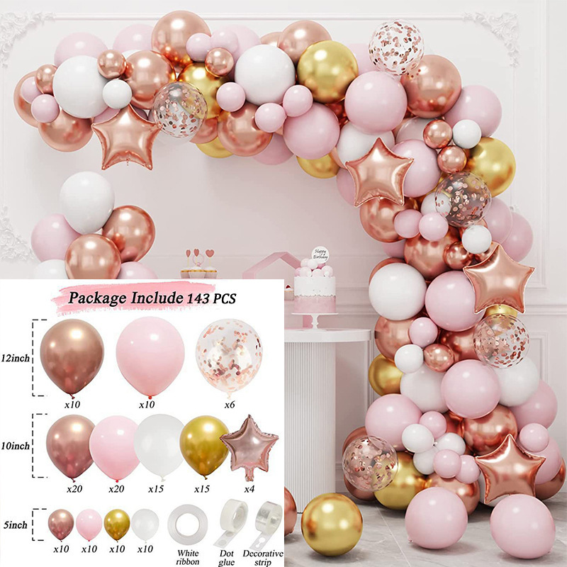 Kit ghirlanda rosa-5