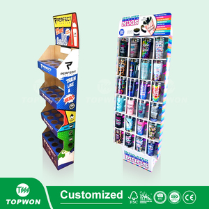 Caja de cartón personalizada para supermercado, expositor de tazas de papel - Product Image 3