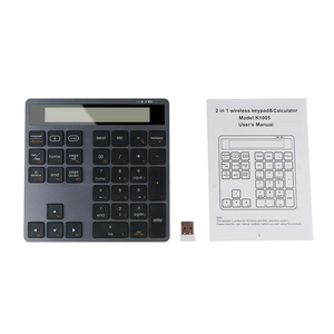VCOM 34 Keys 2 in 1 Wireless Calculator <strong>Numeric</strong> <strong>Keypad</strong> Dual Mode <strong>Keyboard</strong> Calculator 2.4GHz - Product Image 6