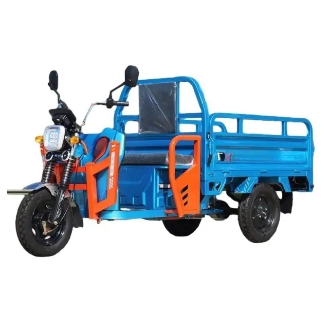 500w 800W 1000w 1200w çin ucuz 3 tekerlekli elektrikli kargo kamyon elektrikli kargo üç tekerlekli bisiklet
