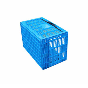 Contenedores plegables apilables resistentes Las cajas plegables de plástico se utilizan para transportar frutas o verduras - Product Image 2