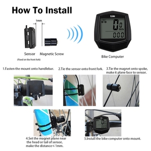<strong>Cycle</strong> <strong>Computer</strong> Wired Type Bike <strong>Computer</strong> Rainproof LCD Screen Bicycle <strong>Computer</strong> - Product Image 3