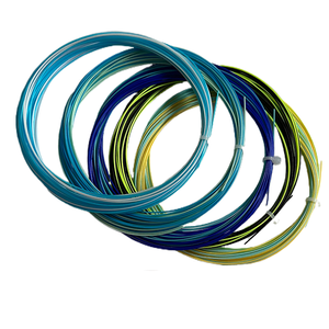 Colorful rainbow Badminton Racket <strong>String</strong>,Fluorescent Color High-elastic Double Color <strong>String</strong>,0.73mm Nylon Training <strong>String</strong> - Product Image 3
