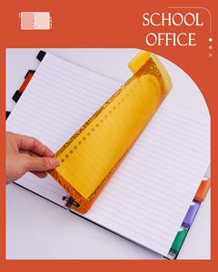 A5カスタマイズされたスパイラルノートブックワイドルールドノートブック仕事用スパイラルノートブック - Product Image 3