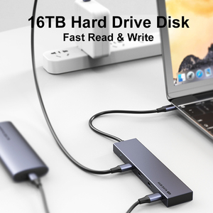 Docking Station di tipo C PD/DATA + USB3.1 Gen 2 Four Port Hub Docking Station - Product Image 3