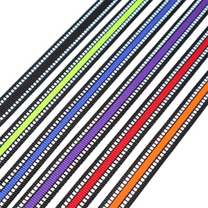 定制高能见度反光织带针织尼龙织带袋宠物狗项圈皮带 - Product Image 2